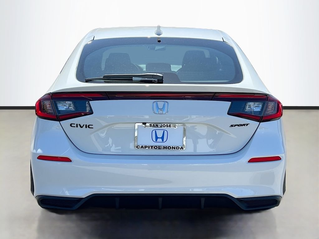 New 2026 Platinum White Pearl Honda FWD Sport image 5