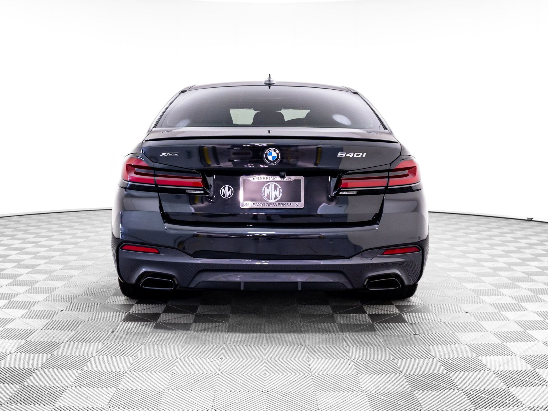 Certified Used 2023 Black Sapphire Metallic BMW 540i xDrive image 4