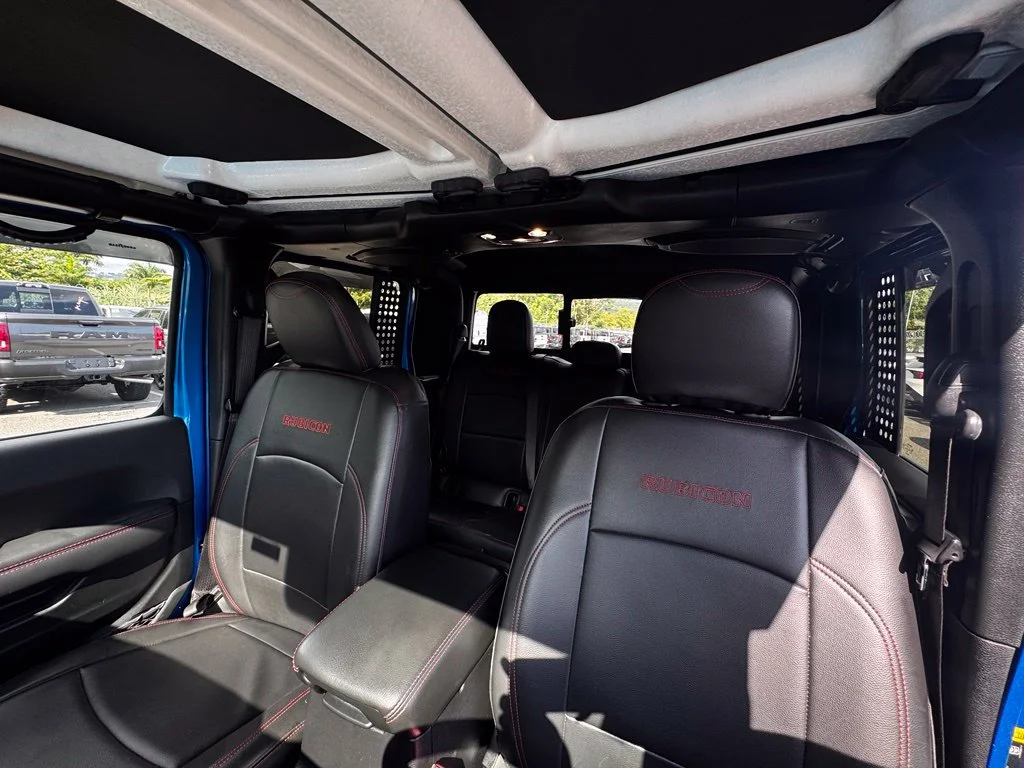 Used 2021 Blue Jeep Rubicon image 16