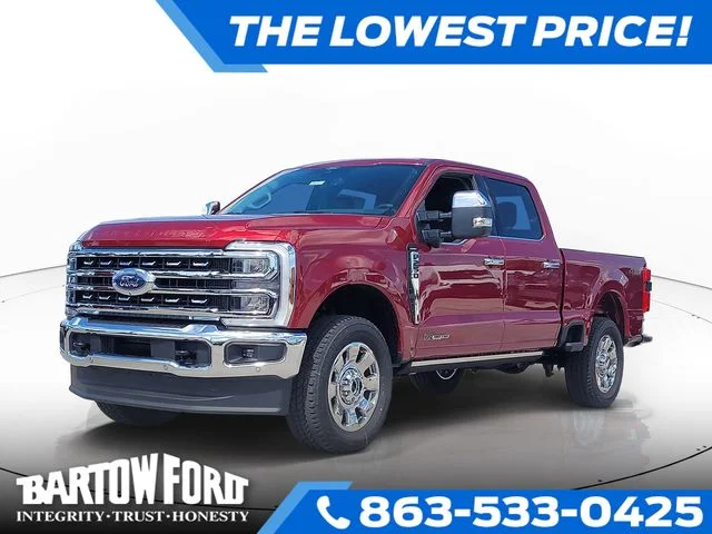 New 2026 Ruby Red Metallic Ford Lariat image 1