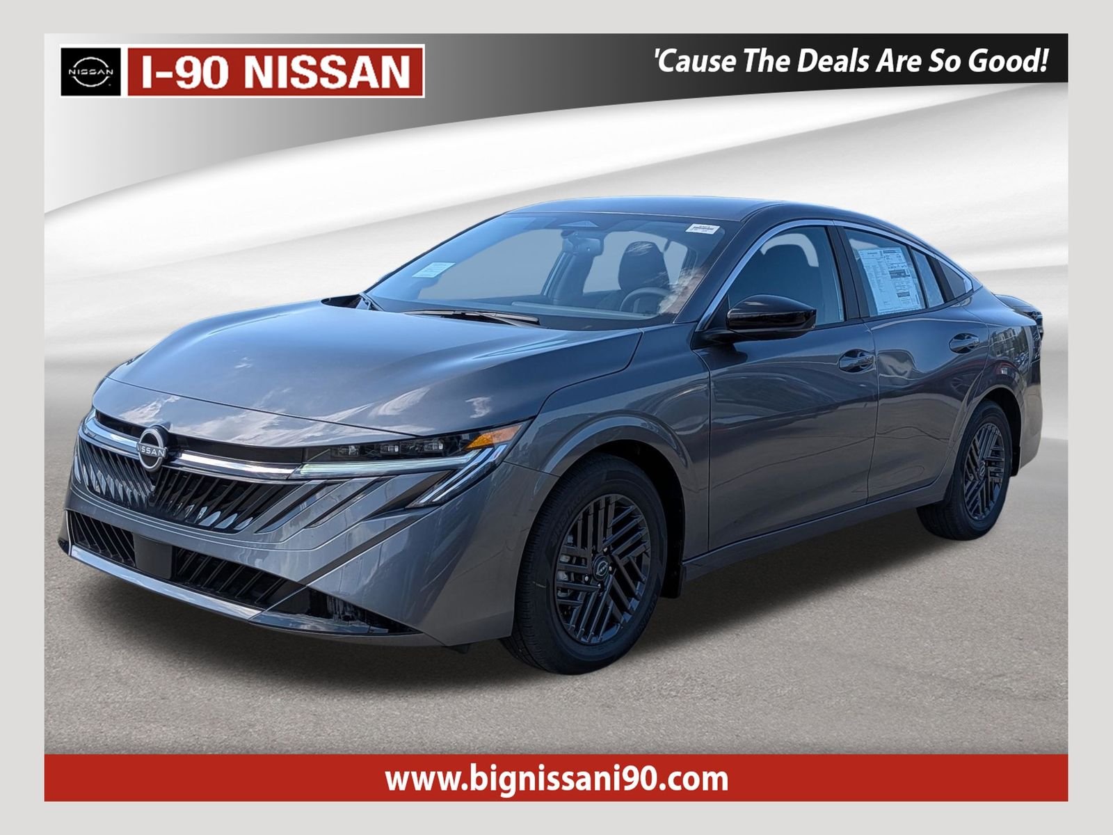 New 2026 Gun Metallic Nissan SV image 1