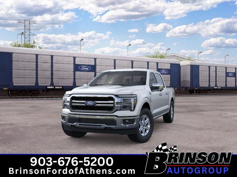 New 2026 Iconic Silver Metallic Ford Lariat® image 2