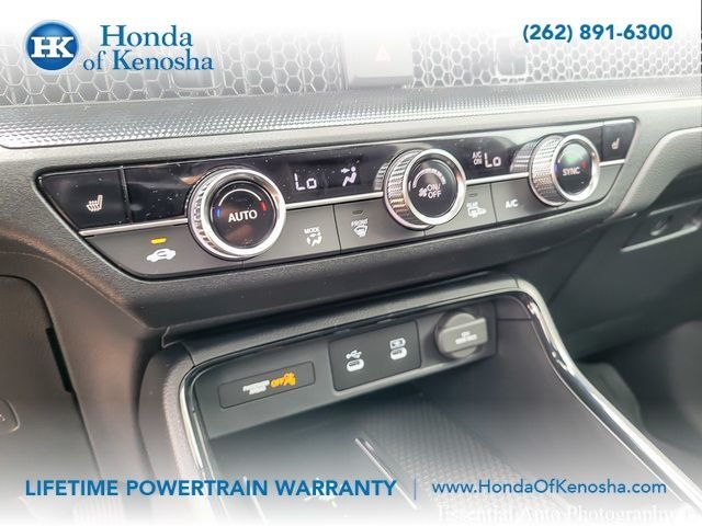 New 2027 Meteorite Gray Metallic Honda Sport-L Hybrid AWD image 14