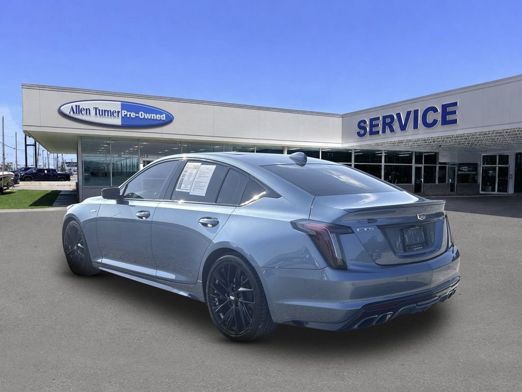 Used 2023 Midnight Steel Metallic Cadillac V-Series image 6