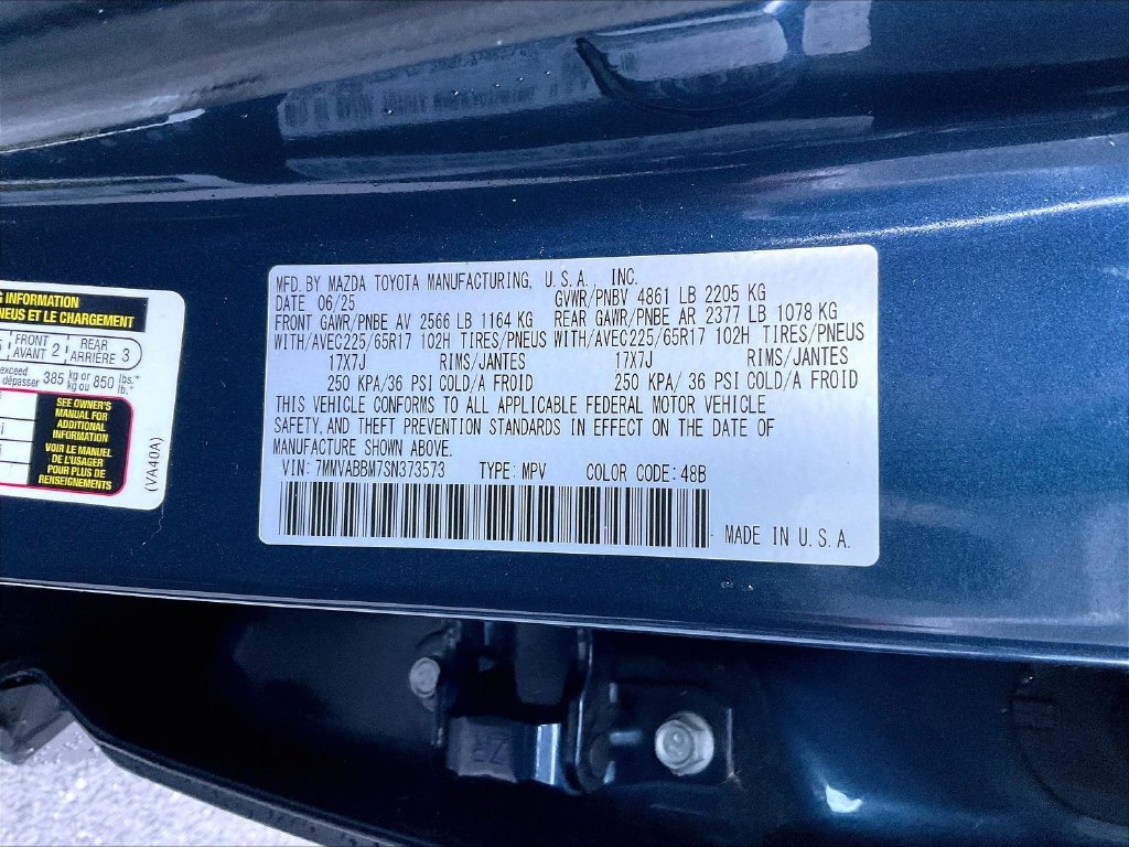 Used 2025 Blue Metallic Mazda 2.5 S Preferred Package image 34