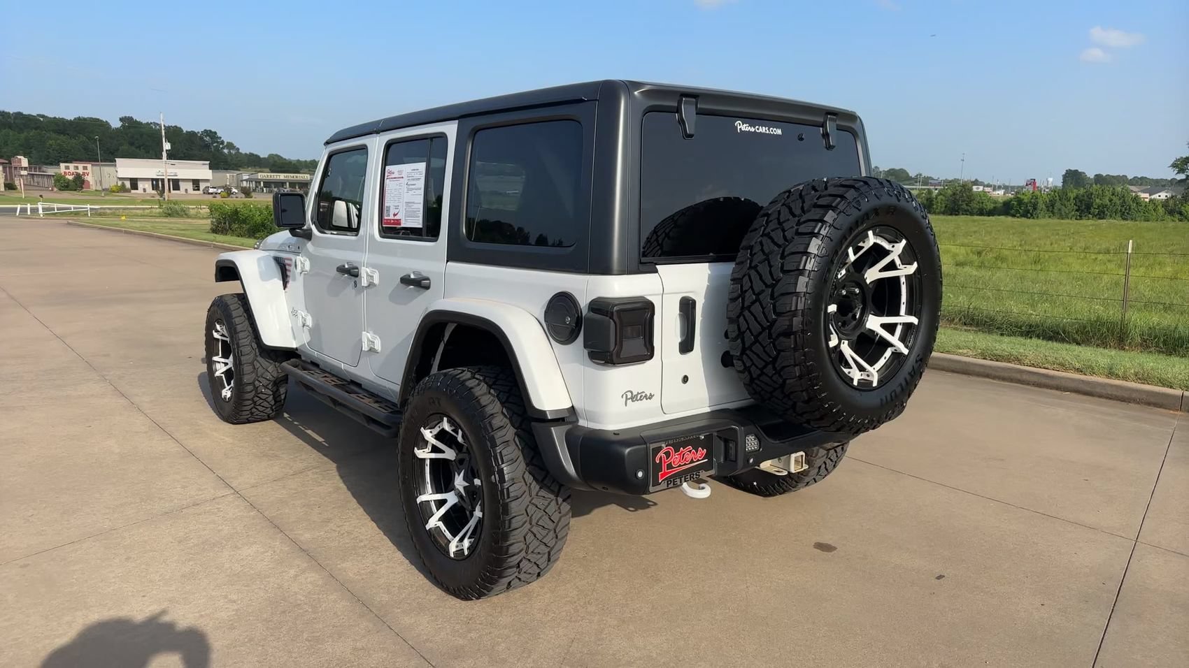 Used 2020 Bright White Clearcoat Jeep Sport S image 7