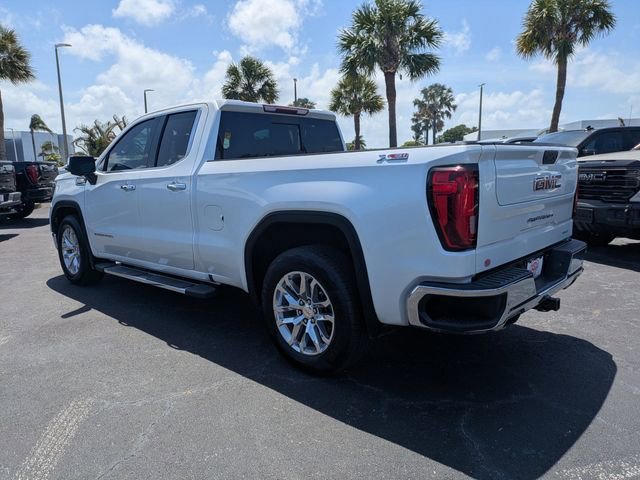 Used 2019 WHITE FROST TRICOAT GMC SLT image 5