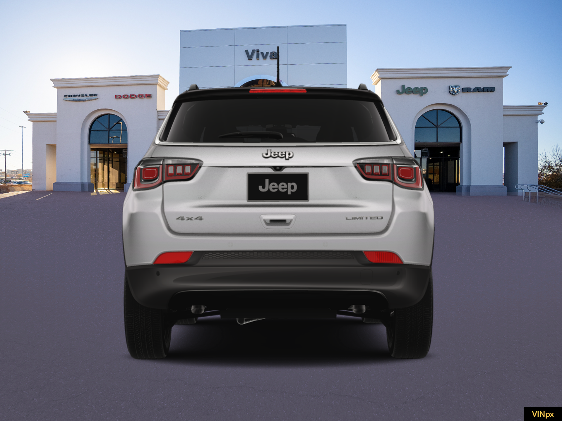 New 2026 Silver Zynith Metallic Clear-Coat Exterior Paint Jeep Limited image 6