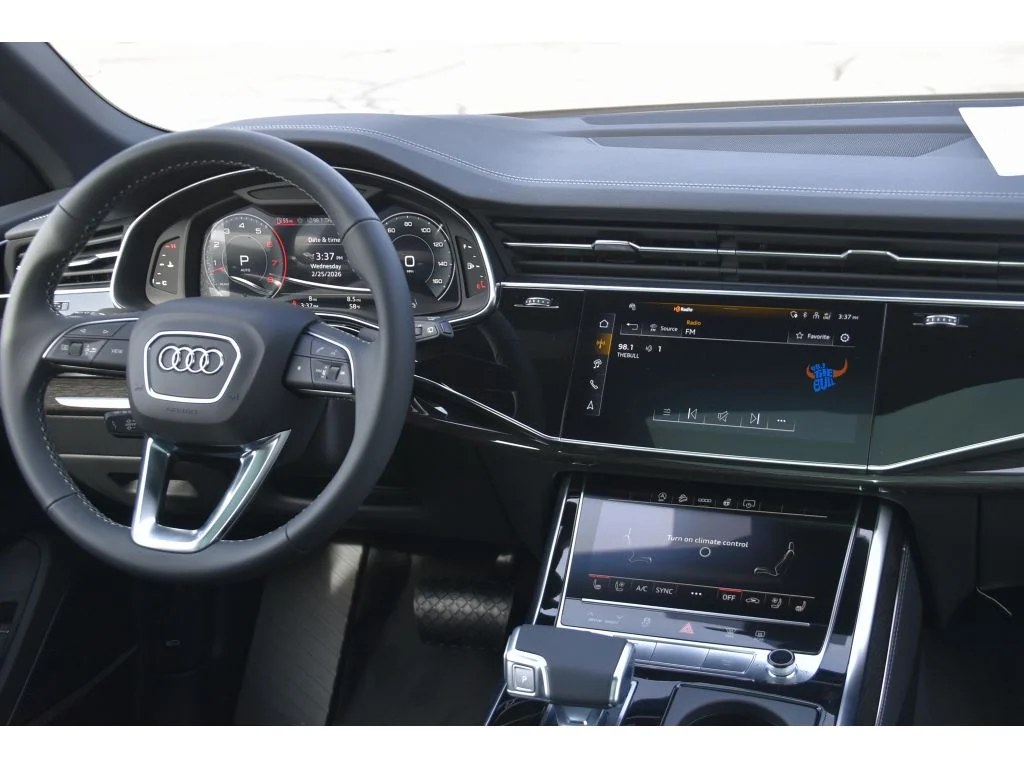 New 2026 Glacier White Metallic Audi Premium Plus image 15