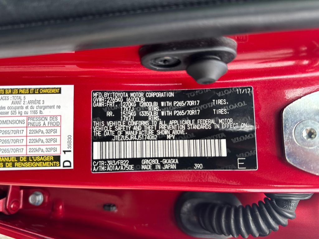 Certified Used 2018 Barcelona Red Metallic Toyota SR5 image 28