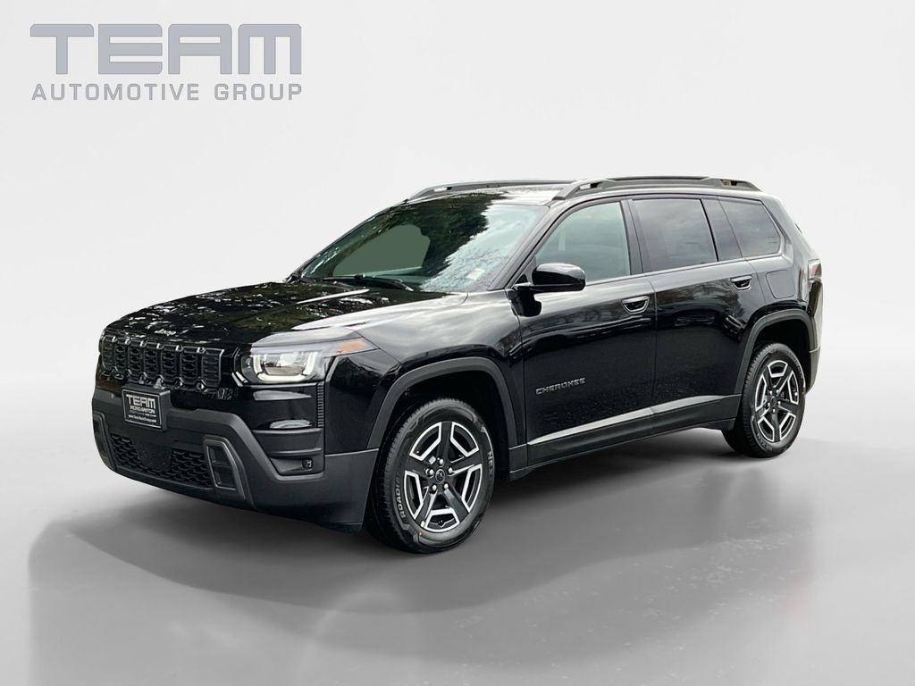 New 2026 Diamond Black Crystal Pearl-Coat Exterior Paint Jeep Laredo image 3