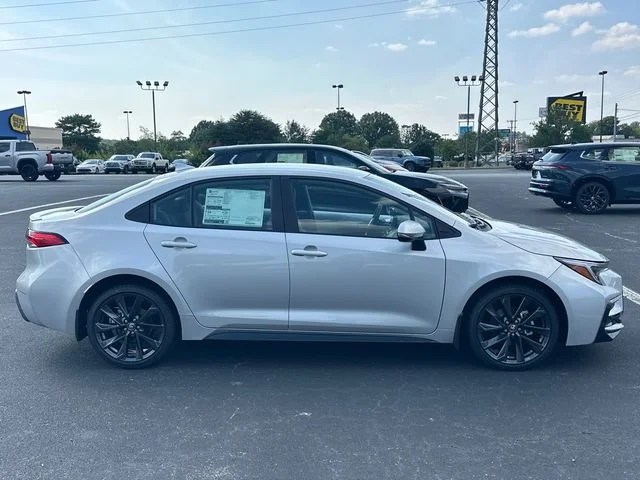 New 2026 Classic Silver Metallic Toyota  SE image 2