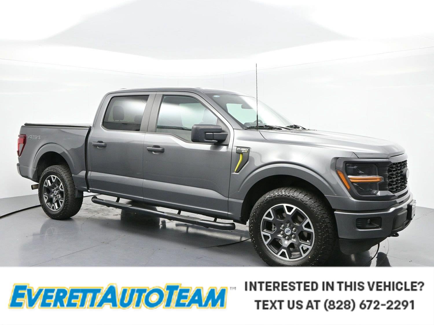 Carbonized Gray Metallic 2024 Ford F-150 Pickup Truck Four-Wheel Drive 