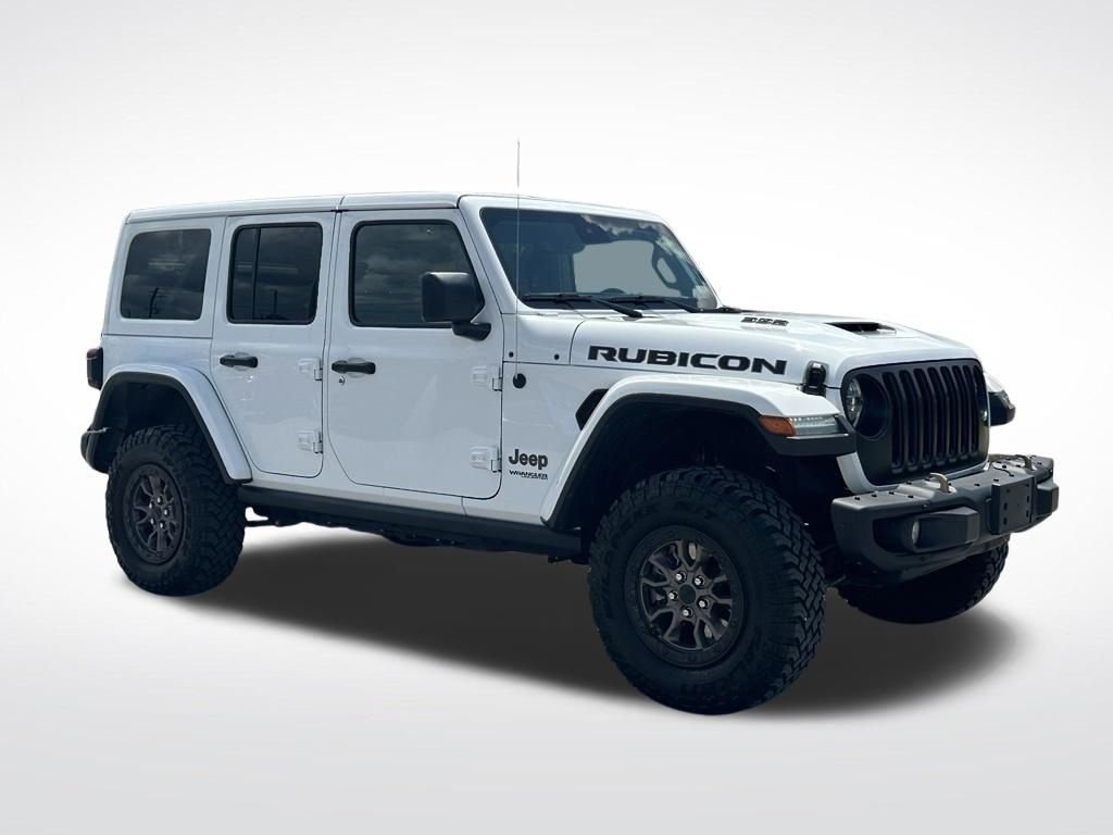 Used 2022 White Jeep Unlimited Rubicon 392 image 9