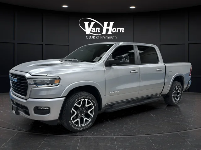 Used 2025 Billet Silver Metallic Ram Laramie image 3