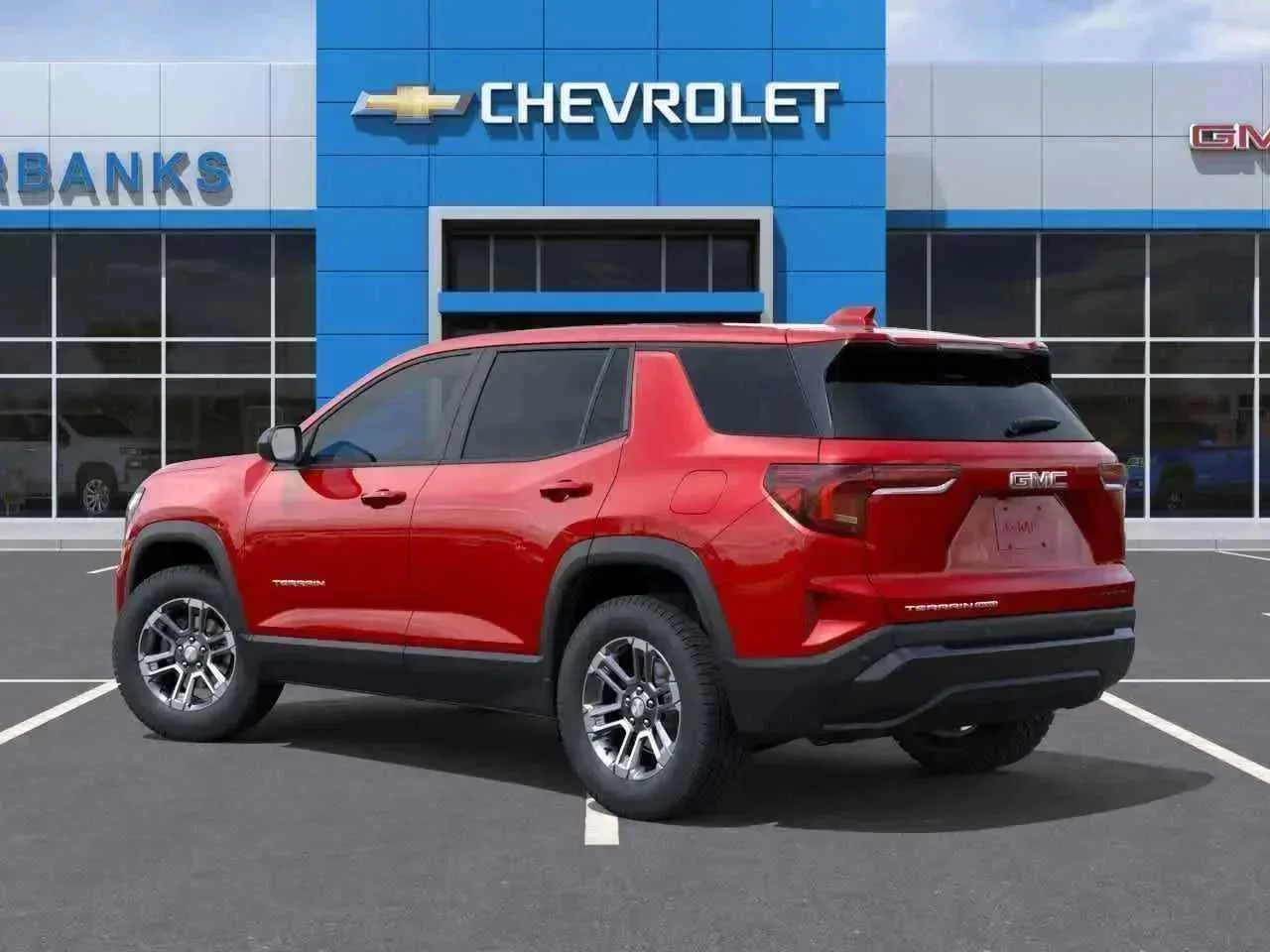 New 2026 Volcanic Red Tintcoat GMC Elevation image 3