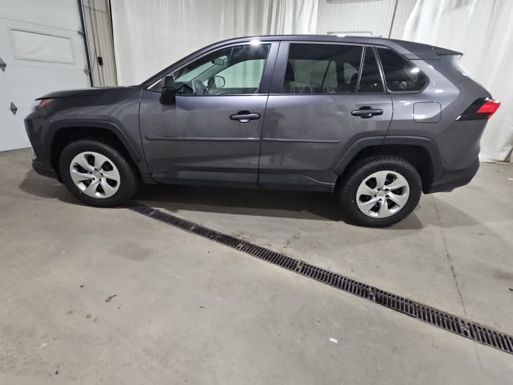 Used 2023 Magnetic Gray Metallic Toyota LE image 3