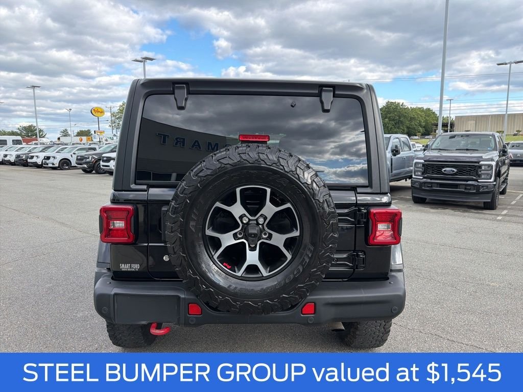 Used 2020 Black Clearcoat Jeep Unlimited Rubicon image 5