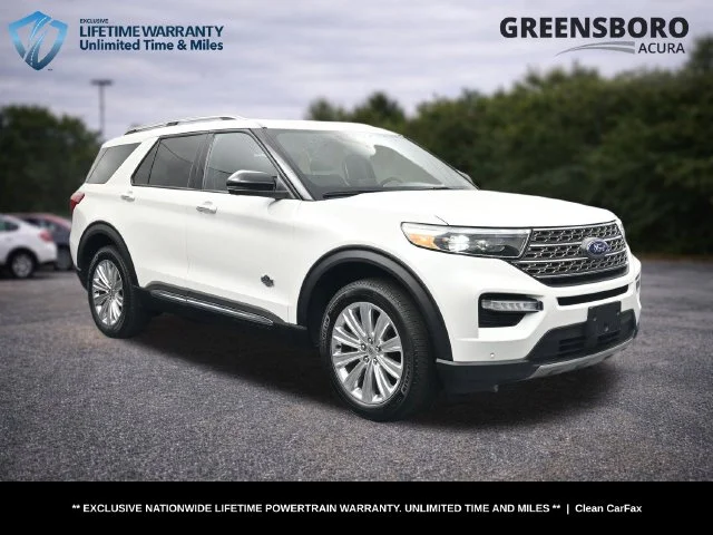 Used 2023 White Metallic Ford King Ranch image 1