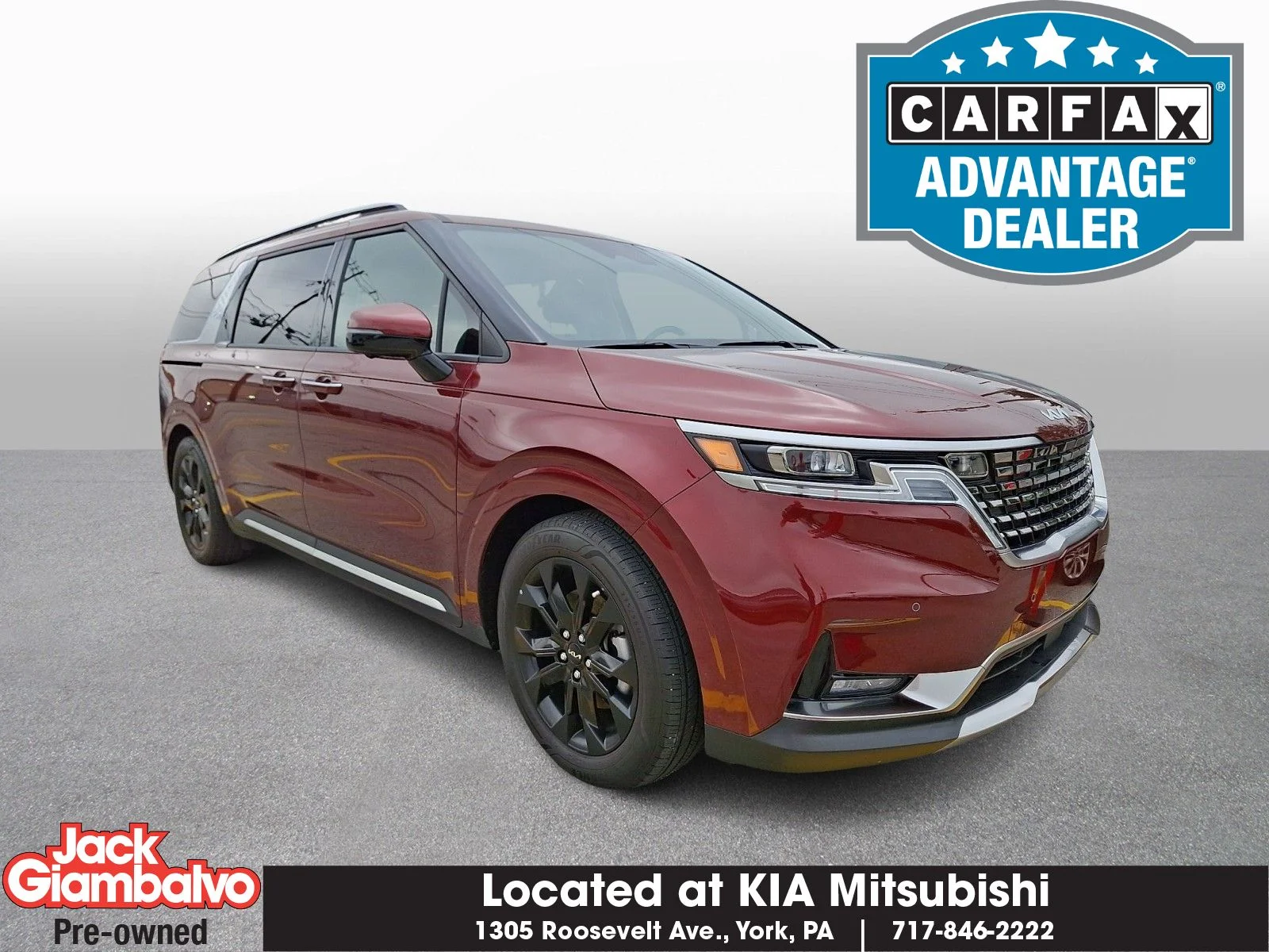 Certified Used 2024 Red Kia SX Prestige image 1