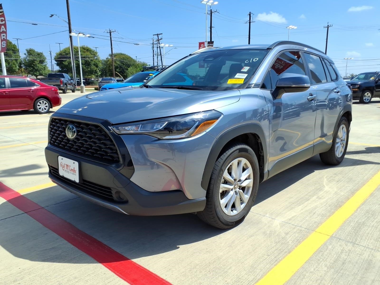 Used 2023 Blue Toyota LE image 1