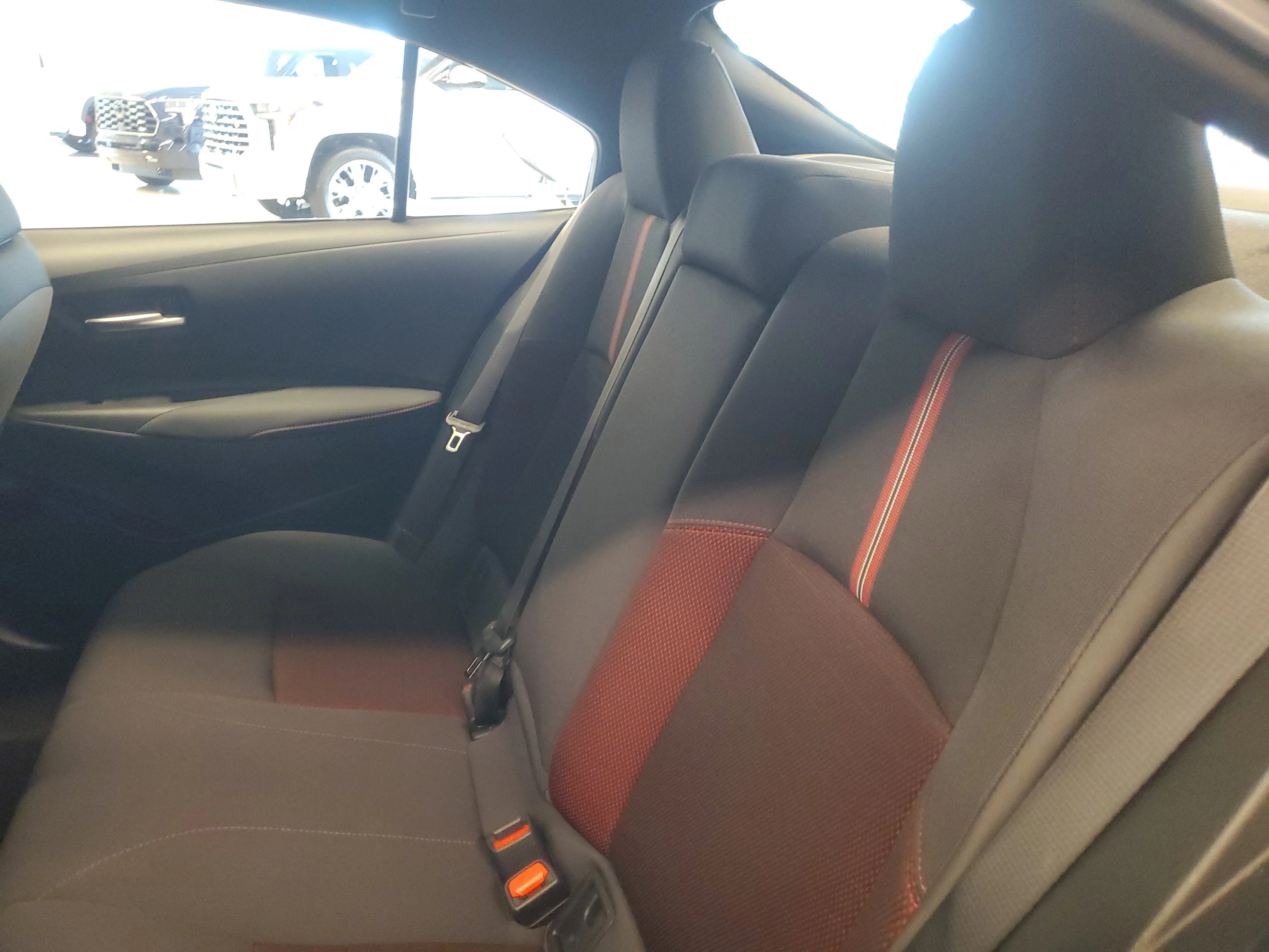 Used 2023 Midnight Black Metallic Toyota SE image 12