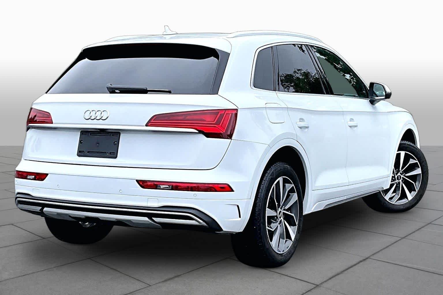Used 2021 Glacier White Metallic Audi Premium Plus image 12