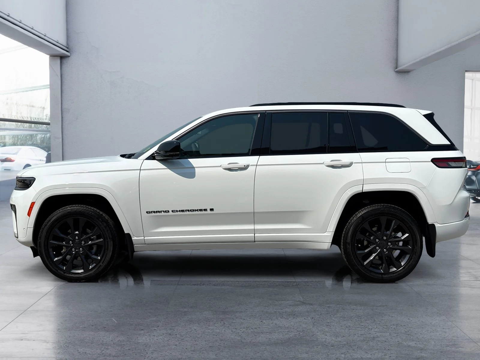 New 2026 Bright White Jeep Limited Reserve image 2