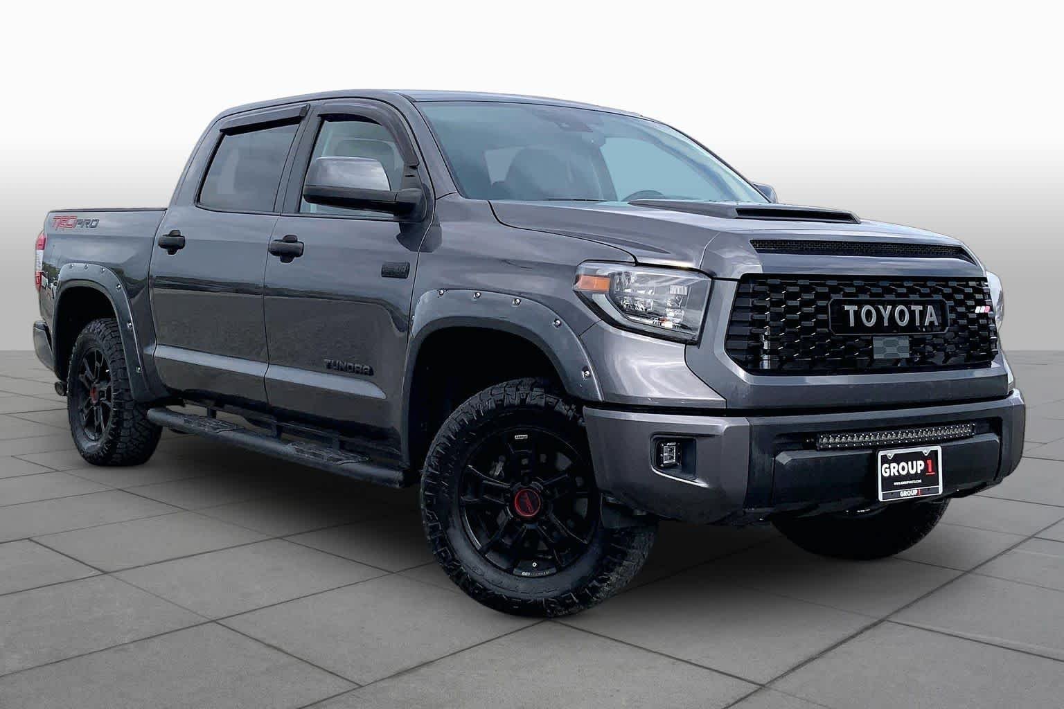 Used 2021 Magnetic Gray Metallic Toyota TRD Pro image 3