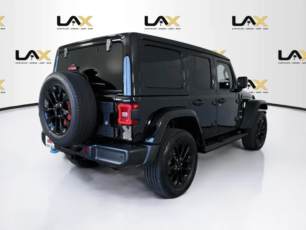 Used 2023 Black Jeep Sahara 4xe image 7