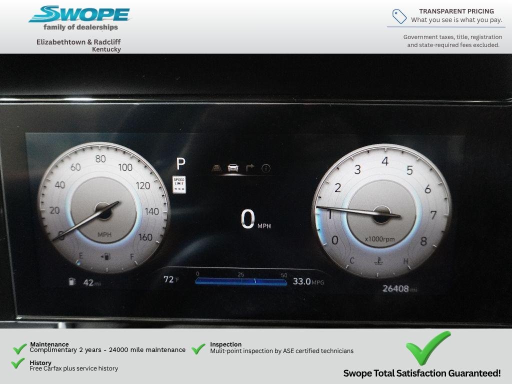 Used 2025 Ultimate Red Hyundai SEL Convenience image 17