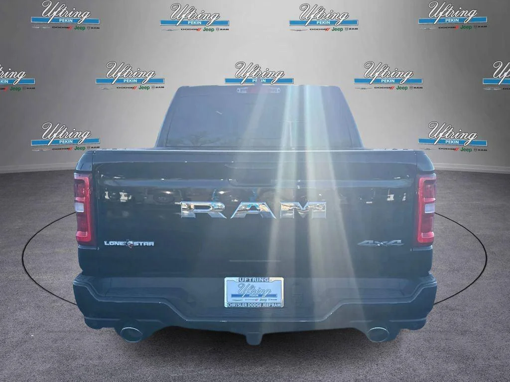 New 2026 Diamond Black Crystal Pearlcoat Ram Lone Star image 4