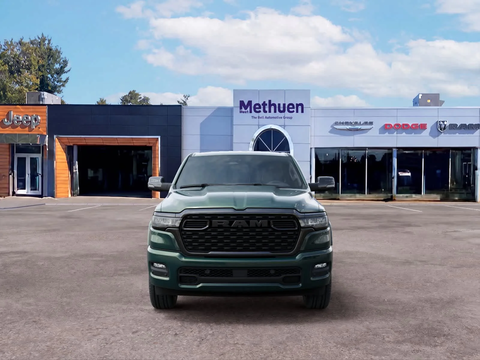 New 2026 Serrano Green Metallic Ram Big Horn image 6