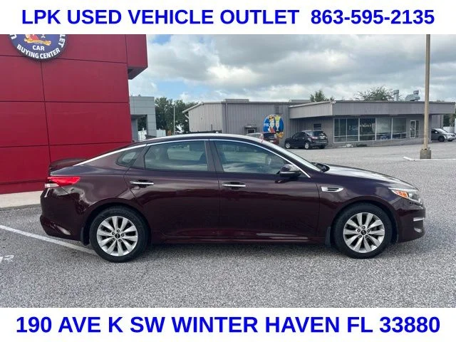 Used 2018 Kia Optima LX with VIN 5XXGT4L38JG252100 for sale in Winter Haven, FL