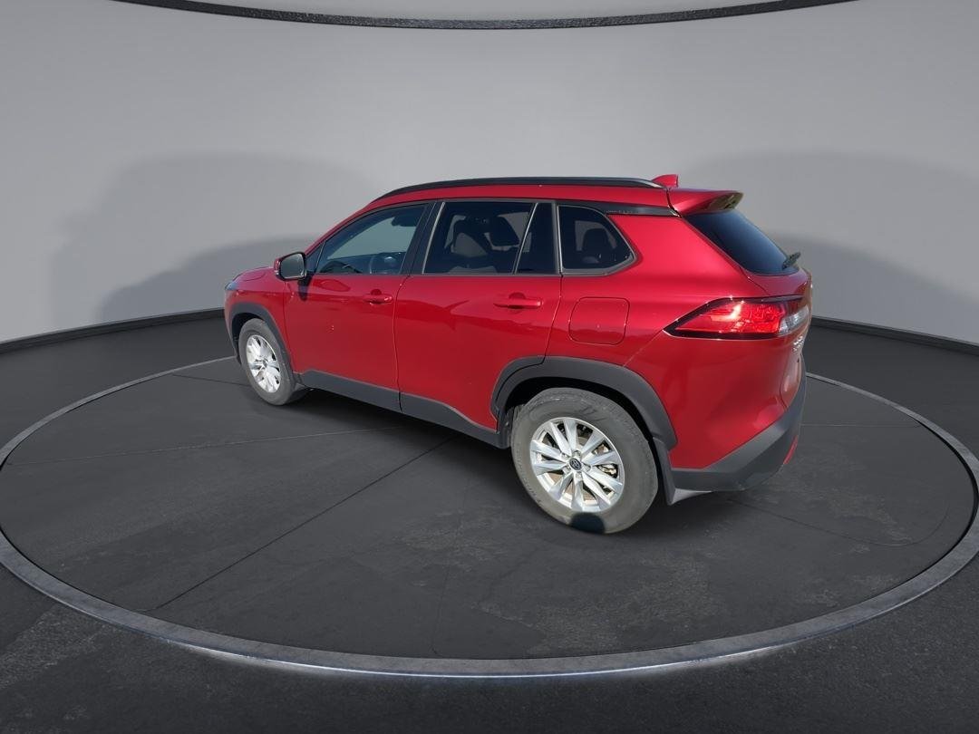 Used 2023 Barcelona Red Metallic Toyota LE image 6