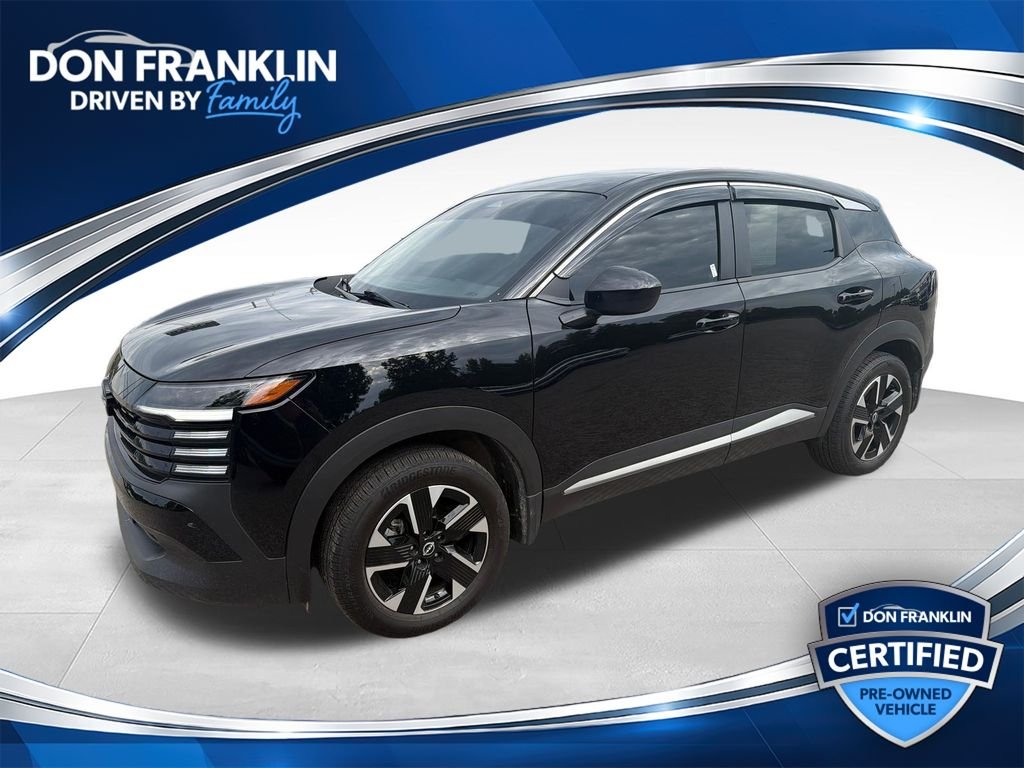 Used 2025 Black Nissan SV image 1