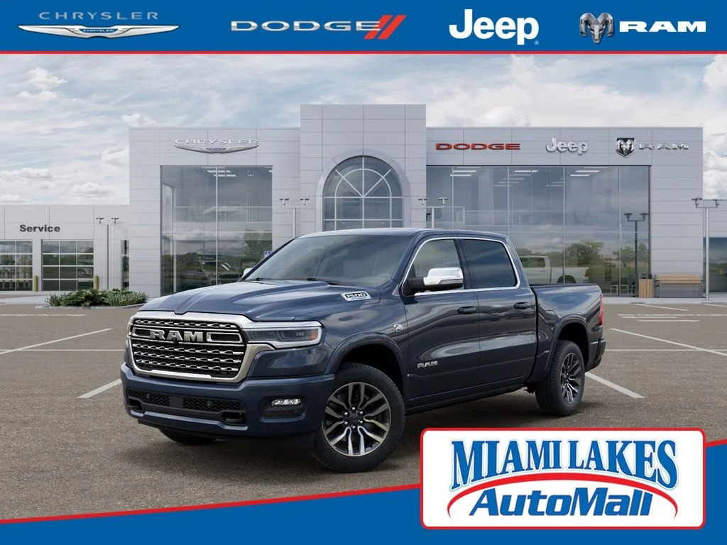 New 2026 Forged Blue Metallic Exterior Paint RAM Limited image 1