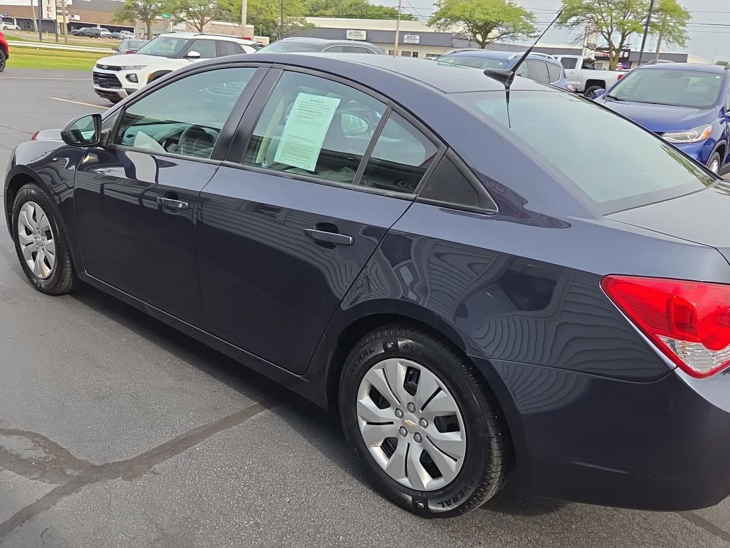 Used 2014 BLUE RAY METALLIC Chevrolet LS image 18
