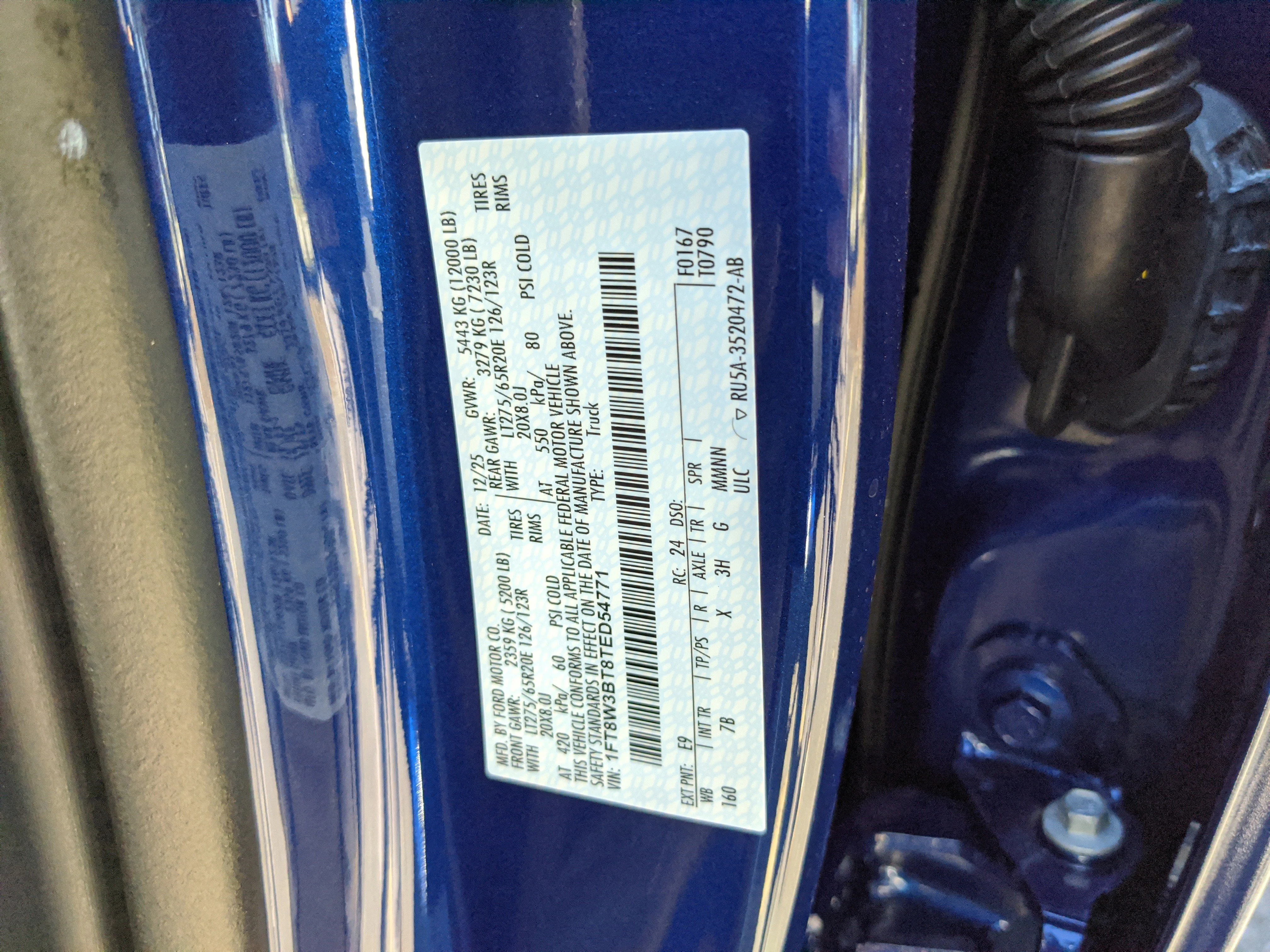 New 2026 Argon Blue Metallic Ford F-350® Platinum® image 34