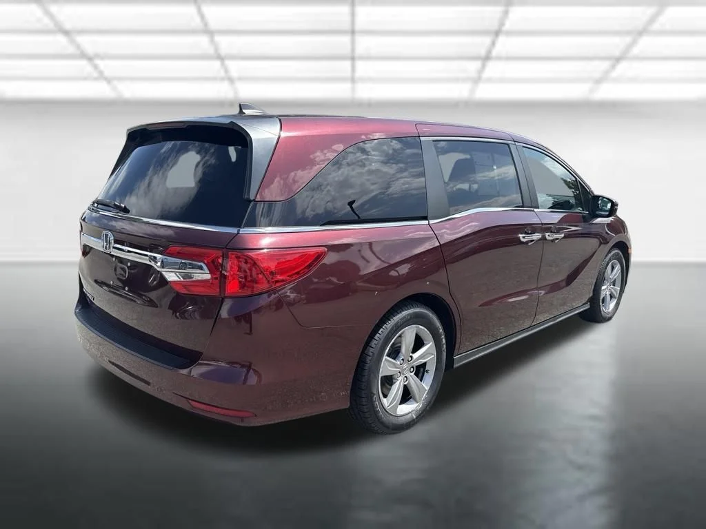 Certified Used 2019 Deep Scarlet Pearl Honda EX-L image 4