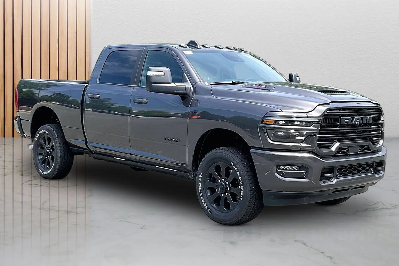 New 2026 Granite Crystal Metallic Clear-Coat Exterior Paint RAM Laramie image 1