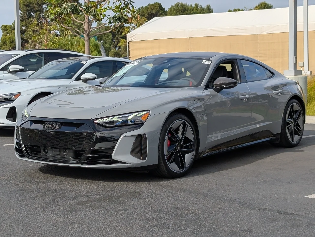 Used 2022 Nardo Gray Audi Base image 3