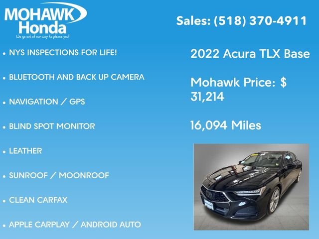 Used 2022 Majestic Black Pearl Acura Technology Package image 7