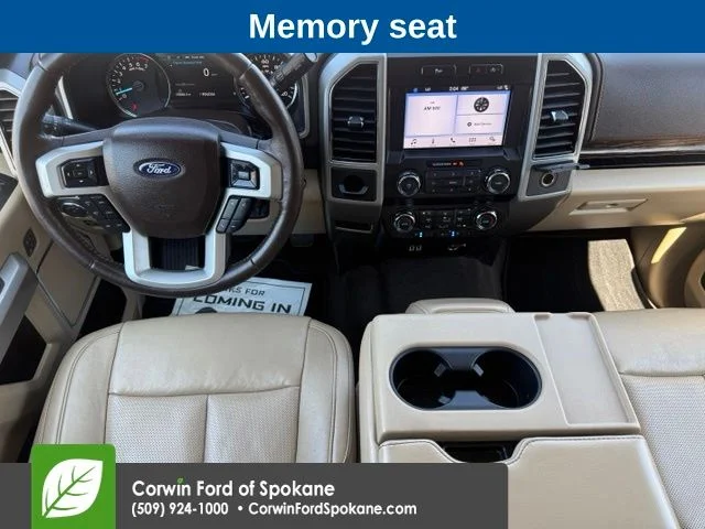 Used 2019 Oxford White Ford Lariat image 3