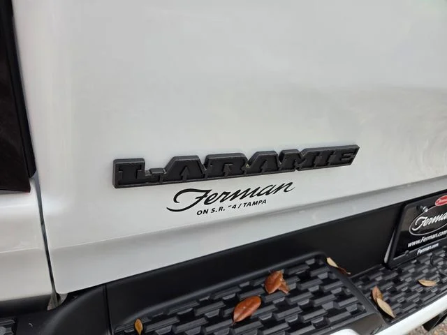 New 2026 Bright White Clear-Coat Exterior Paint RAM Laramie image 13