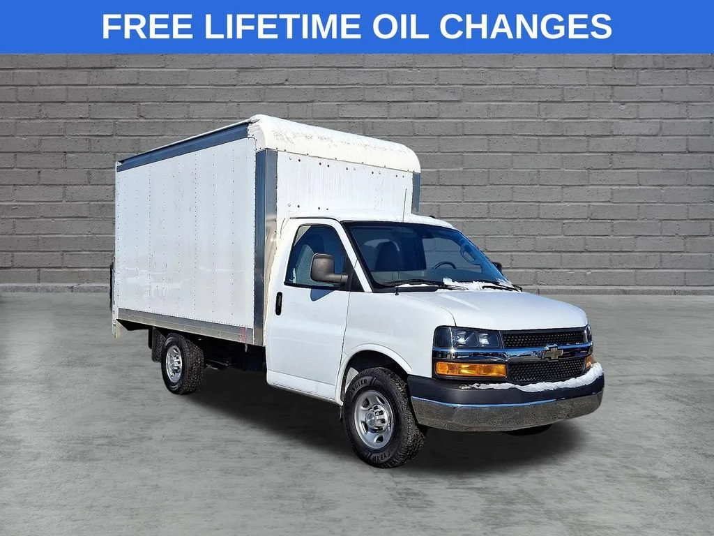 Used 2023 Summit White Chevrolet Work Van image 1