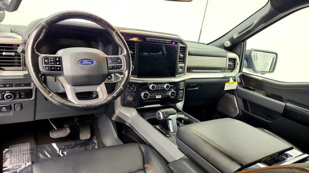 Used 2024 Carbonized Gray Metallic Ford LARIAT 4WD SuperCrew 5.5