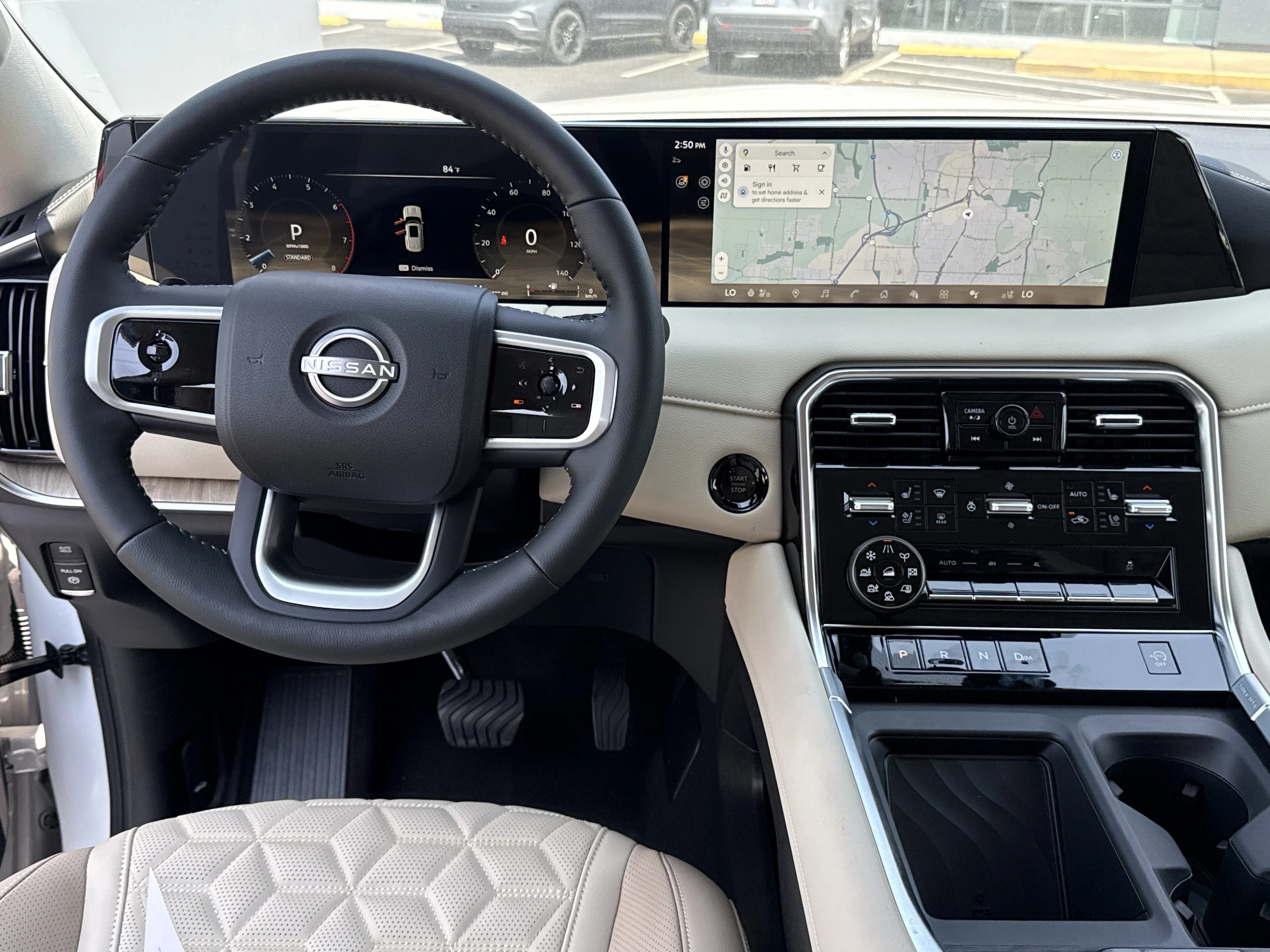 New 2026 Aspen White Tricoat Nissan Platinum 4WD image 8
