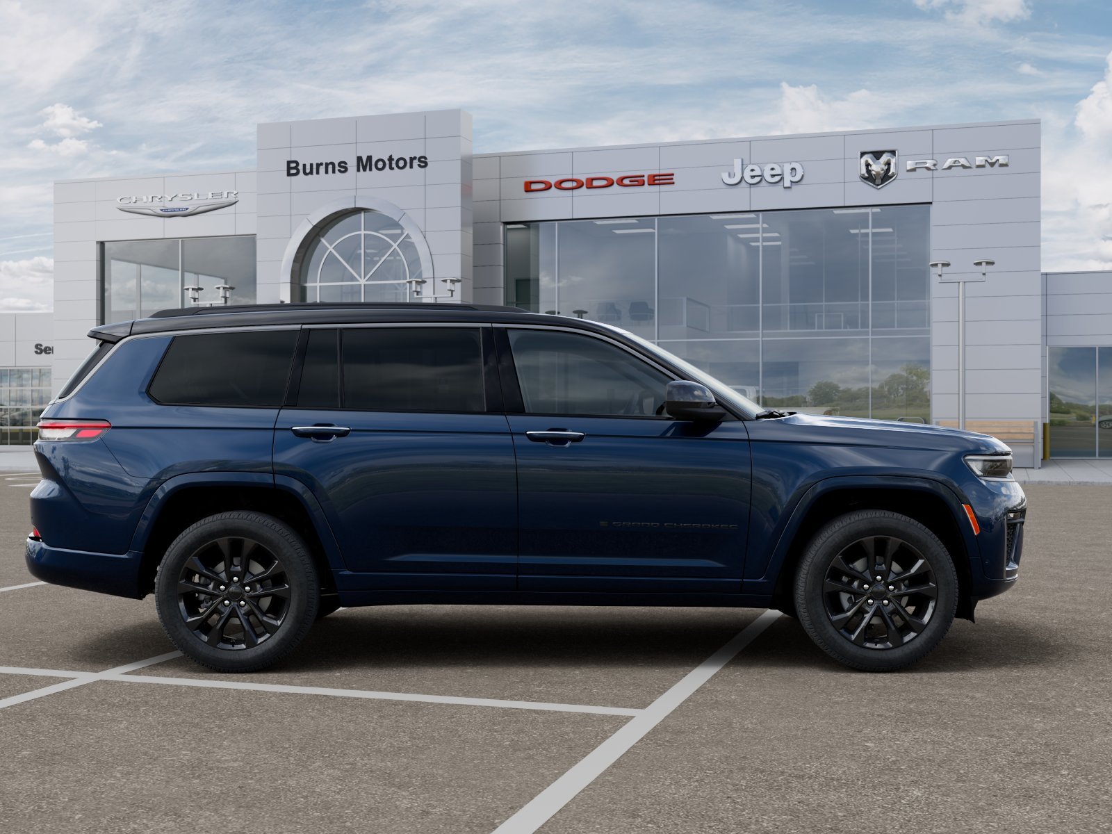 New 2026 Fathom Blue Pearl-Coat Exterior Paint Jeep Limited Reserve BLACKOUT image 47