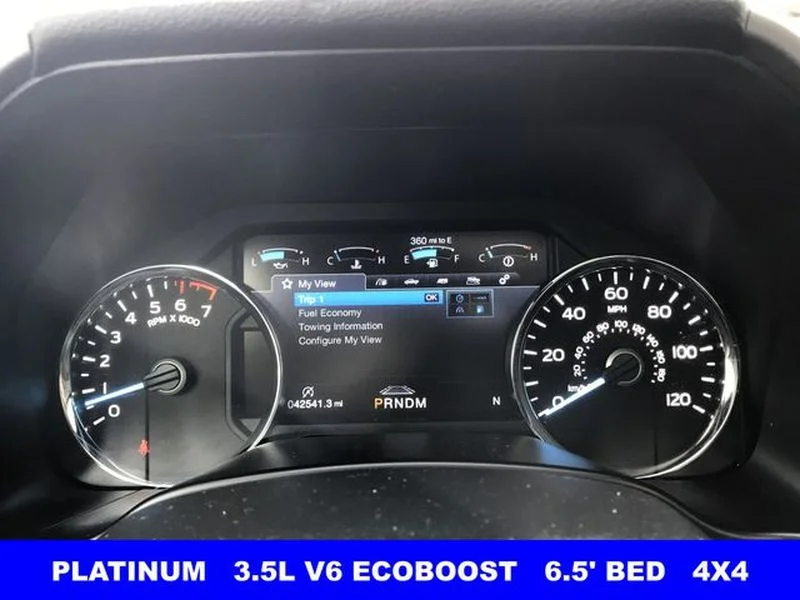 Certified Used 2020 Magnetic Metallic Ford Platinum image 9